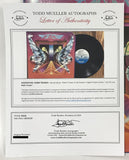 Robin Trower Signed Autographed "In City Dreams" Record Album - Todd Mueller COA