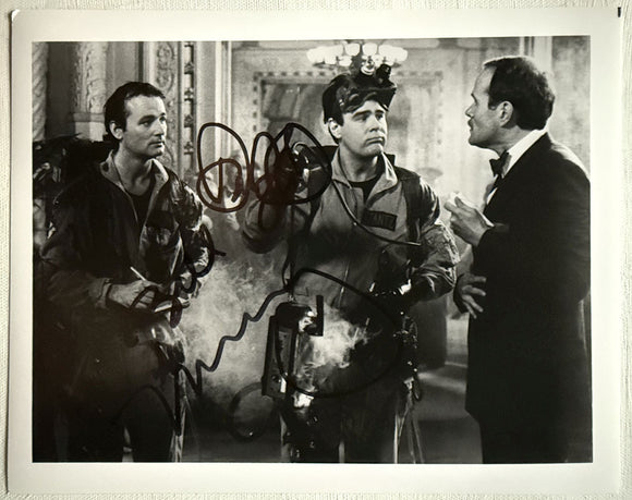 Dan Aykroyd & Bill Murray Signed Autographed 
