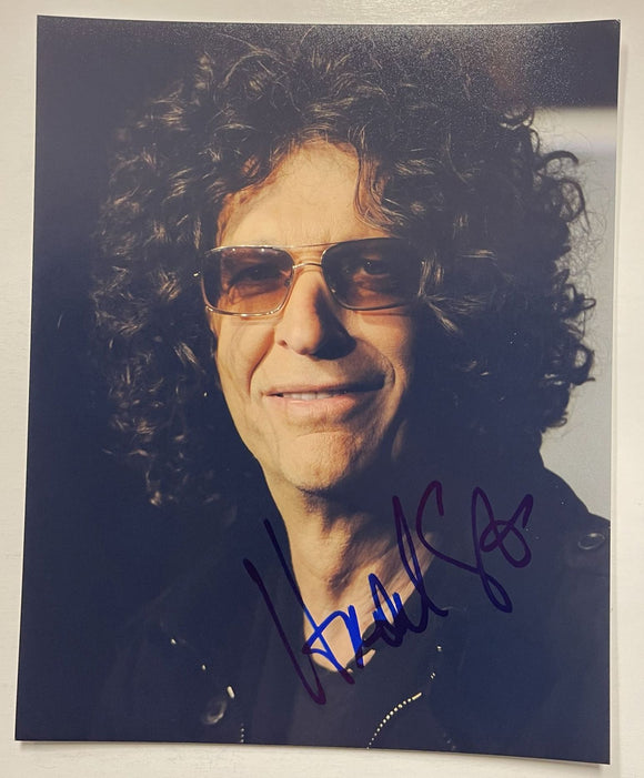 Howard Stern Signed Autographed Glossy 8x10 Photo - Lifetime COA