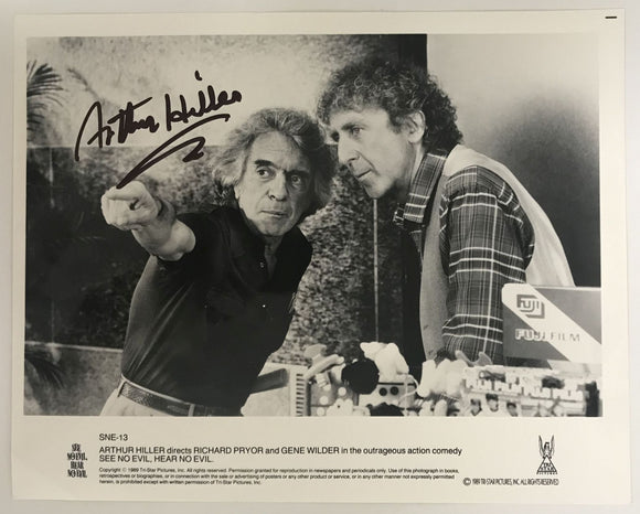 Arthur Hiller (d. 2016) Signed Autographed 