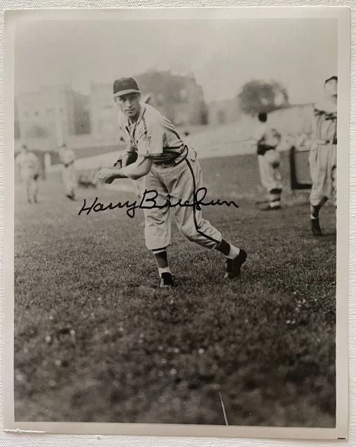 Harry Brecheen (d. 2004) Signed Autographed Vintage Glossy 8x10 Photo - St. Louis Cardinals