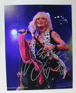 Michael Monroe Signed Autographed "Hanoi Rocks" Glossy 11x14 Photo - COA Matching Holograms