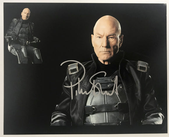 Patrick Stewart Signed Autographed 