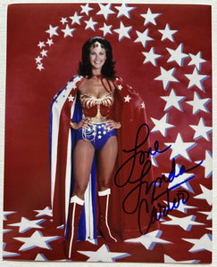 Lynda Carter Signed Autographed "Wonder Woman" Glossy 8x10 Photo - Lifetime COA