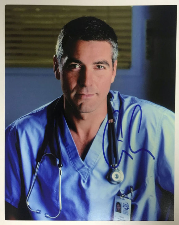 George Clooney Signed Autographed 