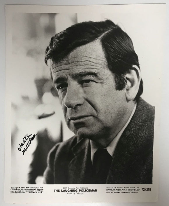 Walter Matthau (d. 2000) Autographed 