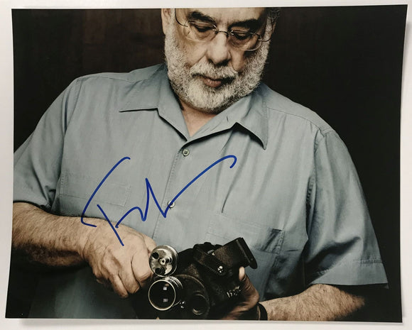 Francis Ford Coppola Signed Autographed Glossy 8x10 Photo - Todd Mueller COA