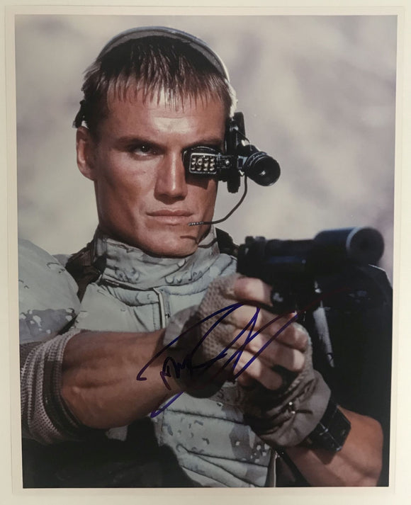 Dolph Lundgren Signed Autographed 