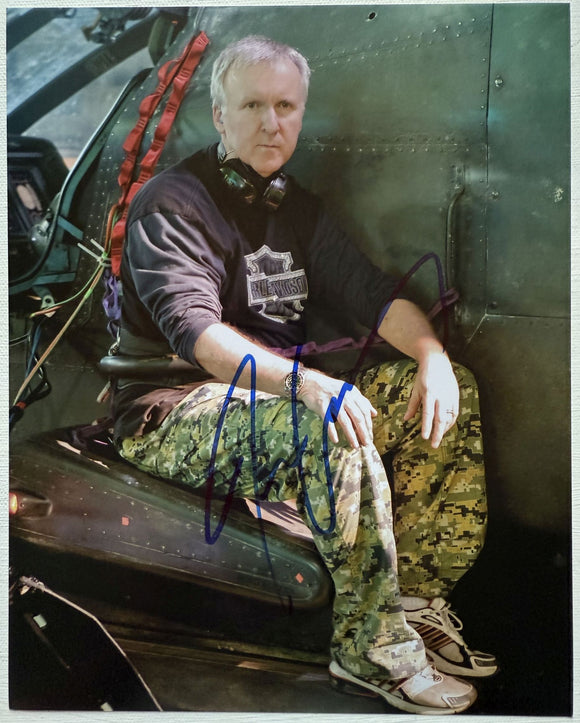 James Cameron Signed Autographed Glossy 8x10 Photo - Lifetime COA