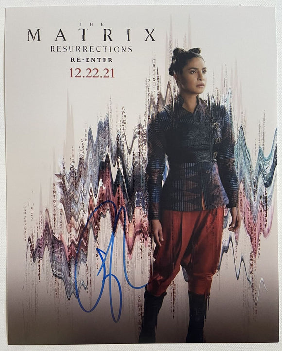 Priyanka Chopra Signed Autographed 