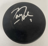 Zach Parise Signed Autographed NHL Hockey Puck - Beckett BAS Authenticated COA