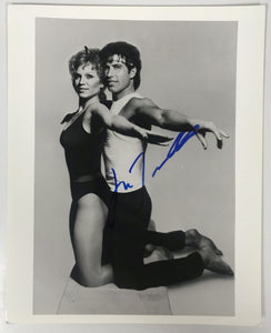 John Travolta Signed Autographed "Staying Alive" Glossy 8x10 Photo - Lifetime COA