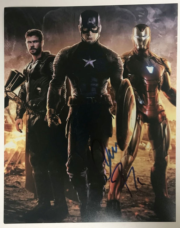 Chris Evans Signed Autographed 