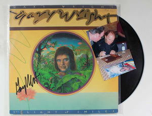 Gary Wright Signed Autographed "The Light of Smiles" Record Album - COA Matching Holograms
