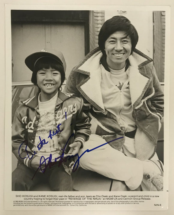 Sho Kosugi Signed Autographed 