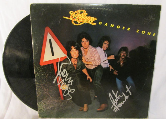 Peter Beckett & Ronn Moss Signed Autographed 