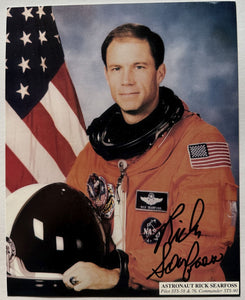 Rick Searfoss (d. 2018) Signed Autographed NASA Glossy 8x10 Photo - Lifetime COA