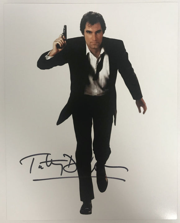 Timothy Dalton Signed Autographed 