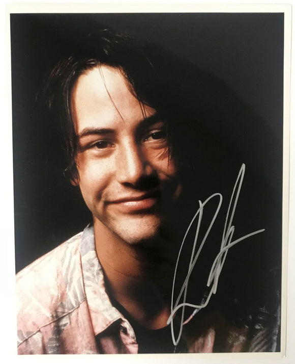 Keanu Reeves Signed Autographed Glossy 8x10 Photo - Lifetime COA