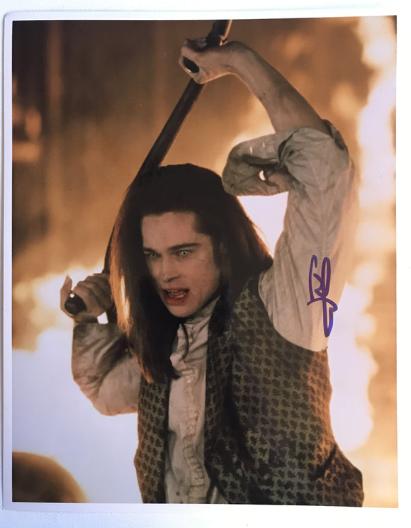 Brad Pitt Signed Autographed 