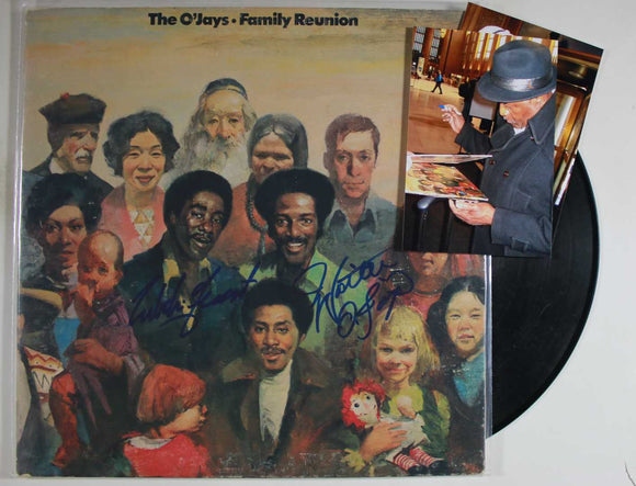 Eddie Levert & Walter Williams Signed Autographed 'The O'Jays' Record Album - COA Matching Holograms