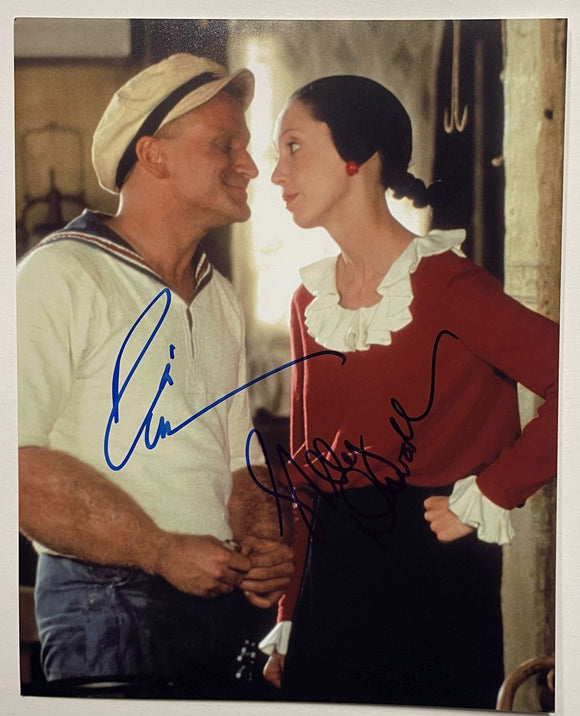 Robin Williams & Shelley Duvall Signed Autographed 