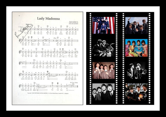Paul McCartney Signed Autographed 