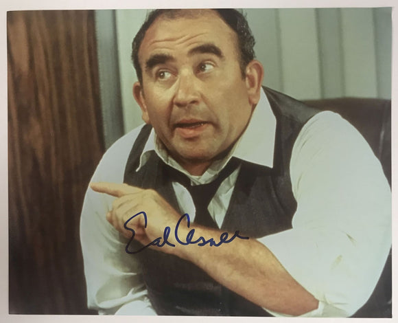 Ed Asner (d. 2021) Signed Autographed 