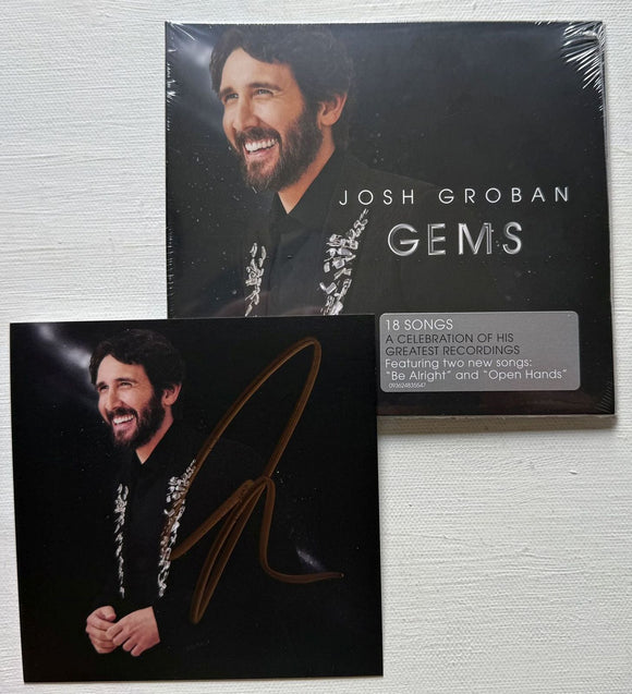 Josh Groban Signed Autographed 