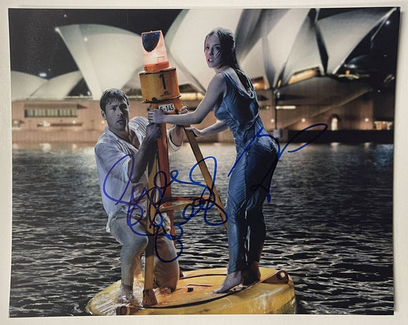 Glen Powell & Sydney Sweeney Signed Autographed 