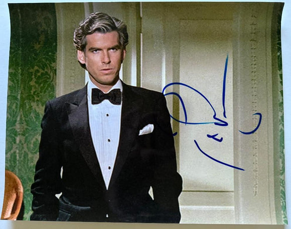 Pierce Brosnan Signed Autographed 