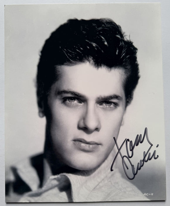 Tony Curtis (d. 2010) Signed Autographed Glossy 8x10 Photo - Lifetime COA