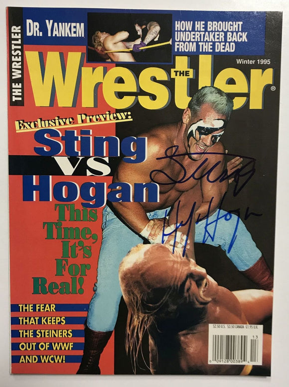 Sting & Hulk Hogan Autographed Signed Complete 