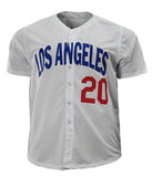 Don Sutton Signed Autographed "HOF 98" Los Angeles Dodgers White Baseball Jersey - JSA COA