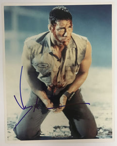 Jean Claude Van Damme Signed Autographed "Universal Soldier" Glossy 8x10 Photo - Lifetime COA