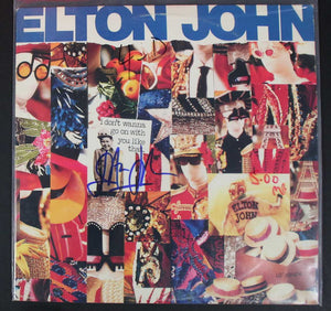 Elton John Signed Autographed "I Don't Want to Go On With You Like That" Record Album Cover - Lifetime COA