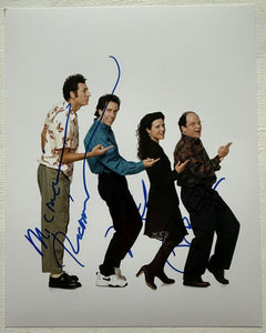 Seinfeld Cast Signed Autographed Glossy 8x10 Photo - Lifetime COA