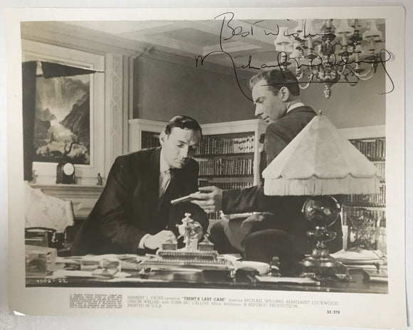 Michael Wilding (d. 1979) Signed Autographed 