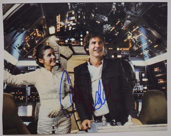 Carrie Fisher (d. 2016) Signed Autographed 