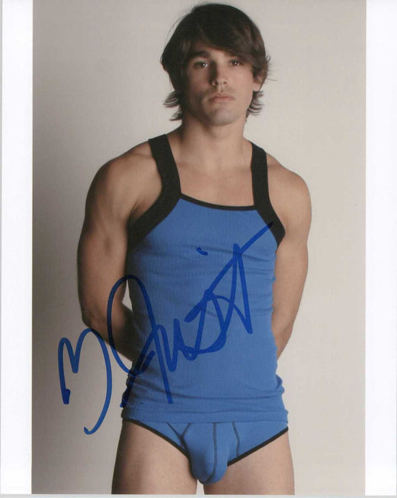 Justin Gaston Signed Autographed Glossy 8x10 Photo - Lifetime COA