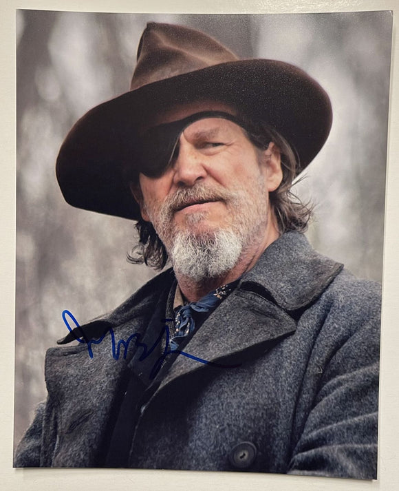 Jeff Bridges Signed Autographed 