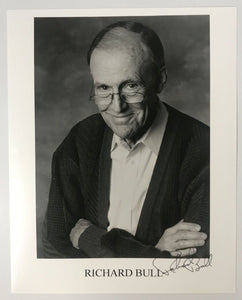 Richard Bull (d. 2014) Autographed Signed Glossy 8x10 Photo - Lifetime COA