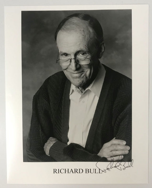 Richard Bull (d. 2014) Autographed Signed Glossy 8x10 Photo - Lifetime COA