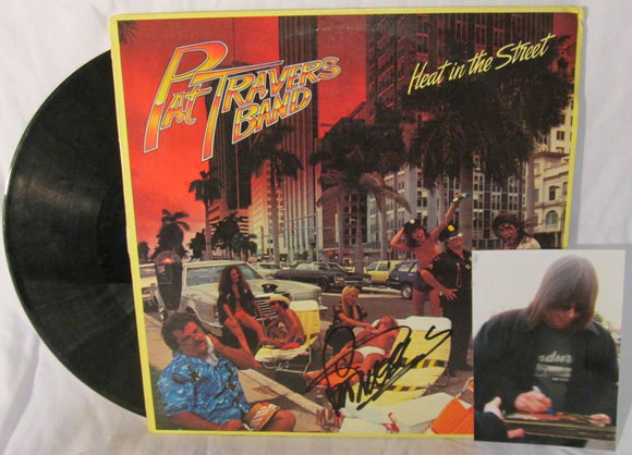 Pat Travers Signed Autographed 