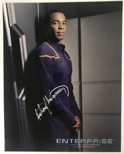 Anthony Montgomery Signed Autographed "Star Trek Enterprise" Glossy 8x10 Photo - Lifetime COA