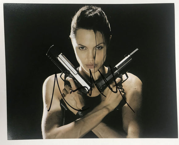 Angelina Jolie Signed Autographed 