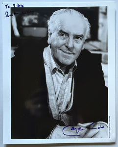 George Cole (d. 2015) Signed Autographed Glossy 8x10 Photo - Lifetime COA