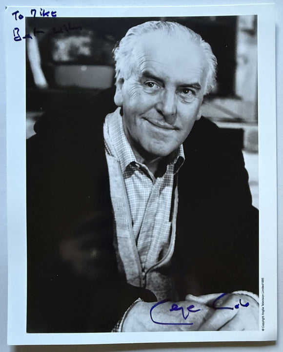 George Cole (d. 2015) Signed Autographed Glossy 8x10 Photo - Lifetime COA