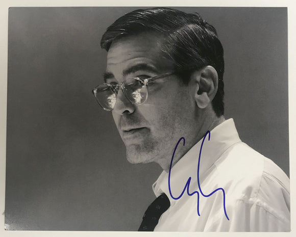 George Clooney Signed Autographed 