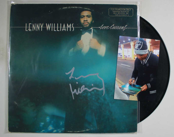 Lenny Williams Signed Autographed 